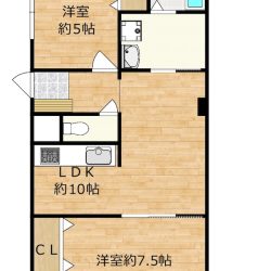 リノベーション後間取り間取