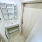 新しく交換した洗面化粧台