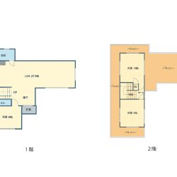 リフォーム後平面図間取