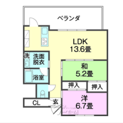 平面図間取