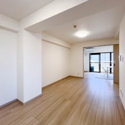 約10帖の広々LDK居間